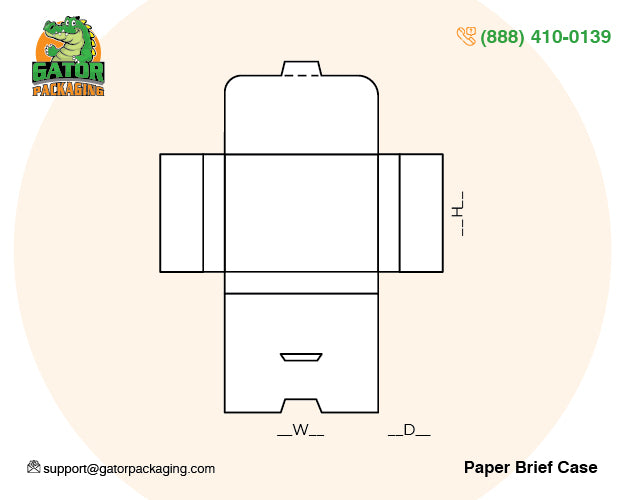 Paper Brief Case
