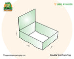 double wall tuck top boxes