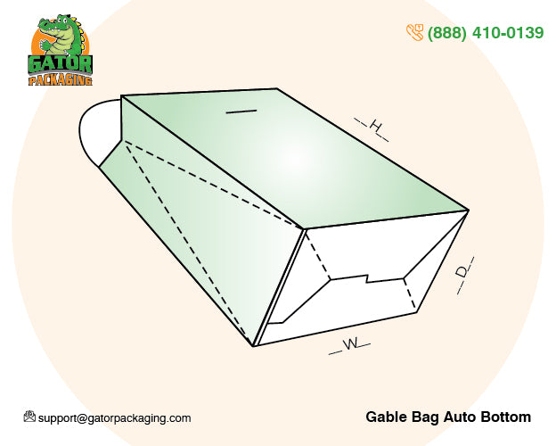 gable bag auto bottom