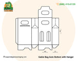 Gable Bag Auto Bottom with Hanger