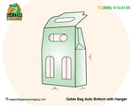 gable bag auto bottom with hanger