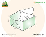 Self Lock Cake Box