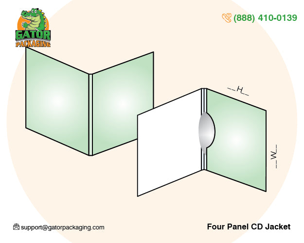 Four Panel CD Jacket