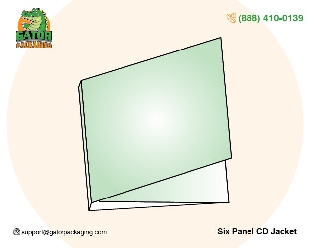 six panel CDs jackets