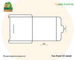 Two Panel CD Jacket