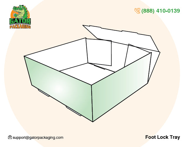 Double Wall Foot Lock Boxes