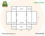 Double Wall Foot Lock Boxes