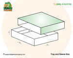 tray and sleeve boxes