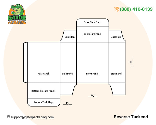 Reverse Tuck End Boxes