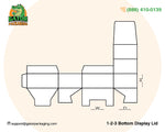 1-2-3 bottom display lid