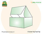 4 corner tray tuck top
