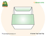 4 Corner Tray Tuck Top