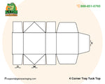 4 Corner Tray Tuck Top