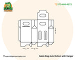 Gable Bag Auto Bottom with Hanger