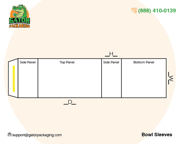 Bowl Sleeves Boxes
