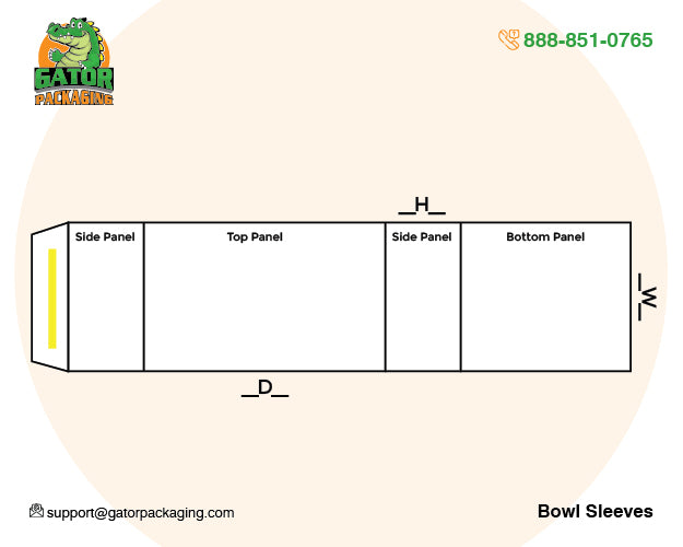 Bowl Sleeves Boxes