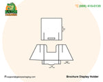 brochure display holder