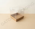Kraft-Clear-Lid-Boxes