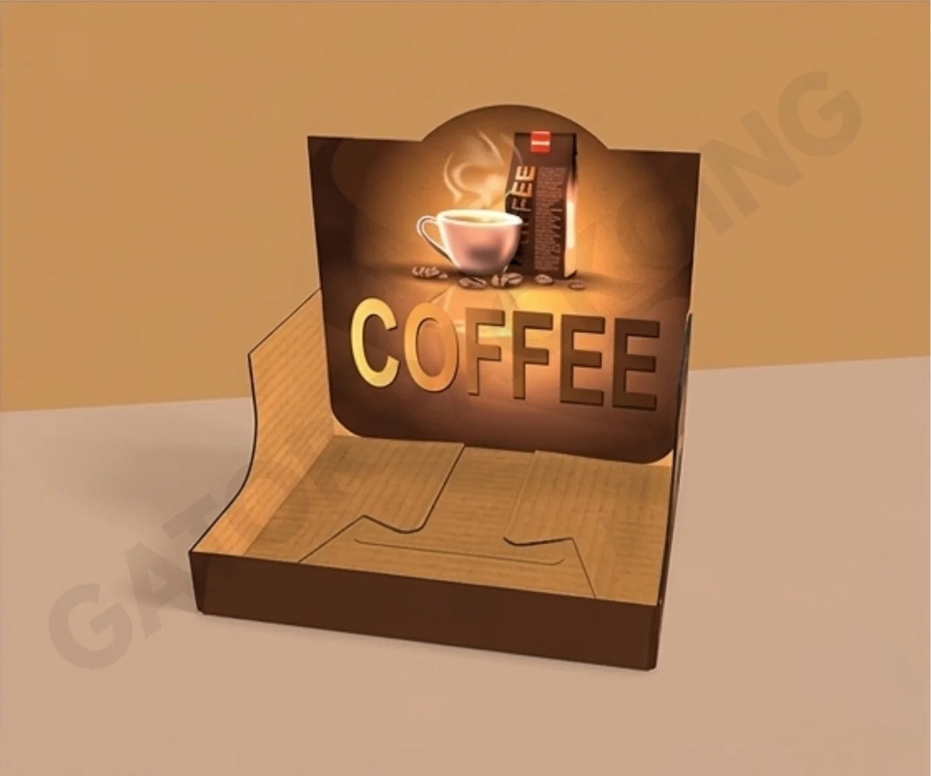 Coffee Product Display Boxes Wholesale