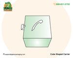 Cube Shaped Carrier Boxes