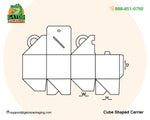 Cube Shaped Carrier Boxes