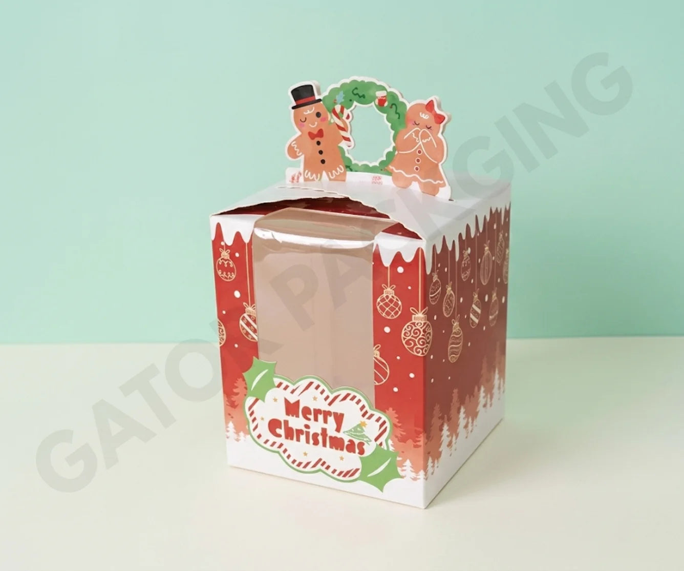 Custom-Christmas-Cupcake-Box