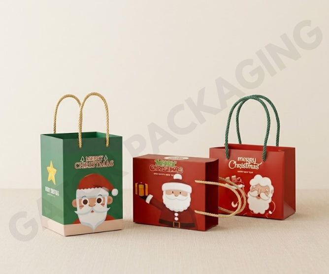 personalized Christmas gift bags
