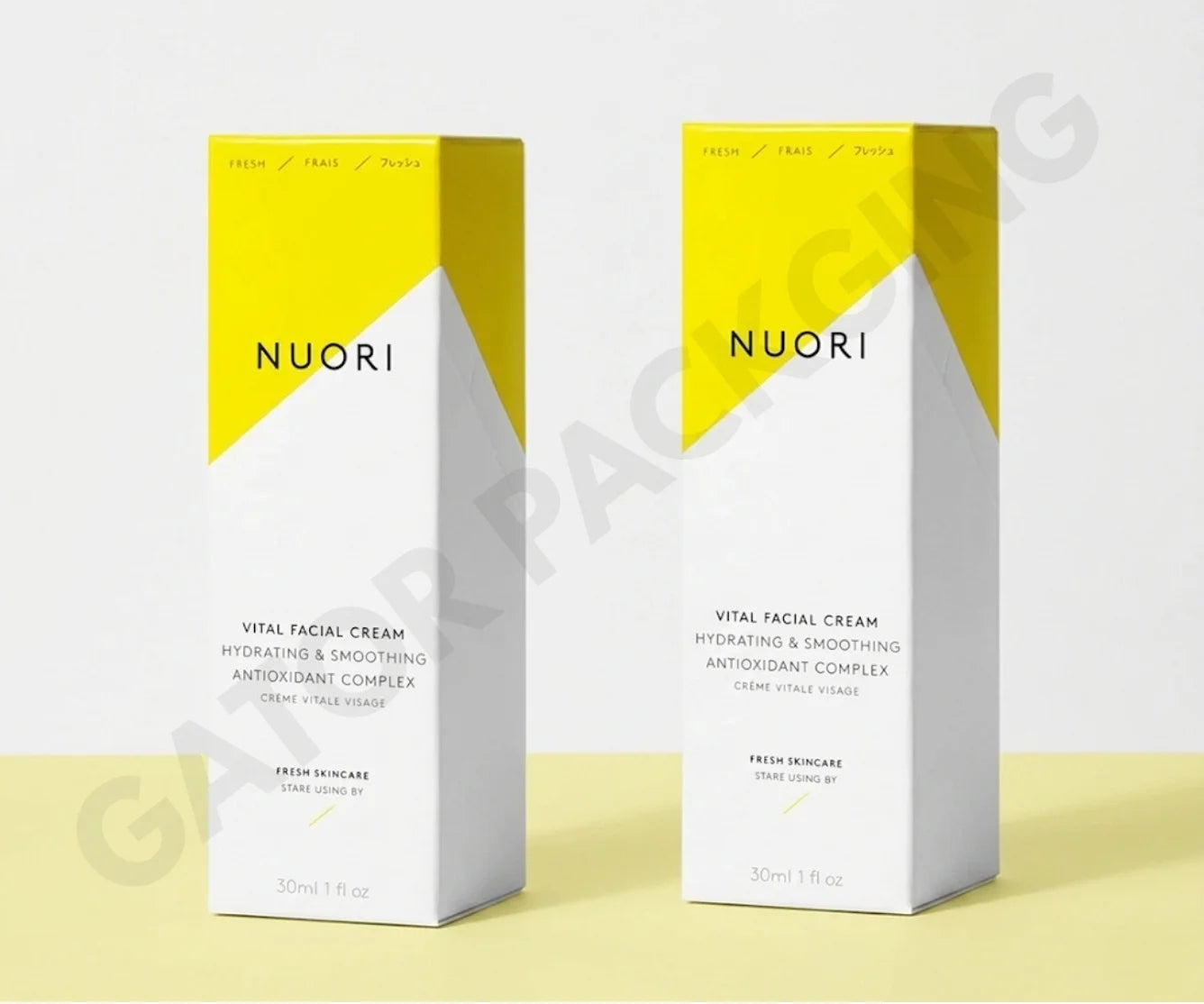 Custom Cream Boxes