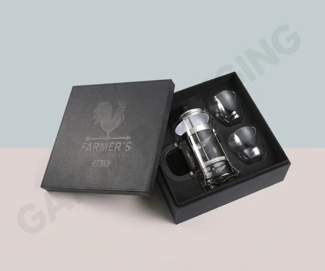 Custom Foil Boxes with Debossing