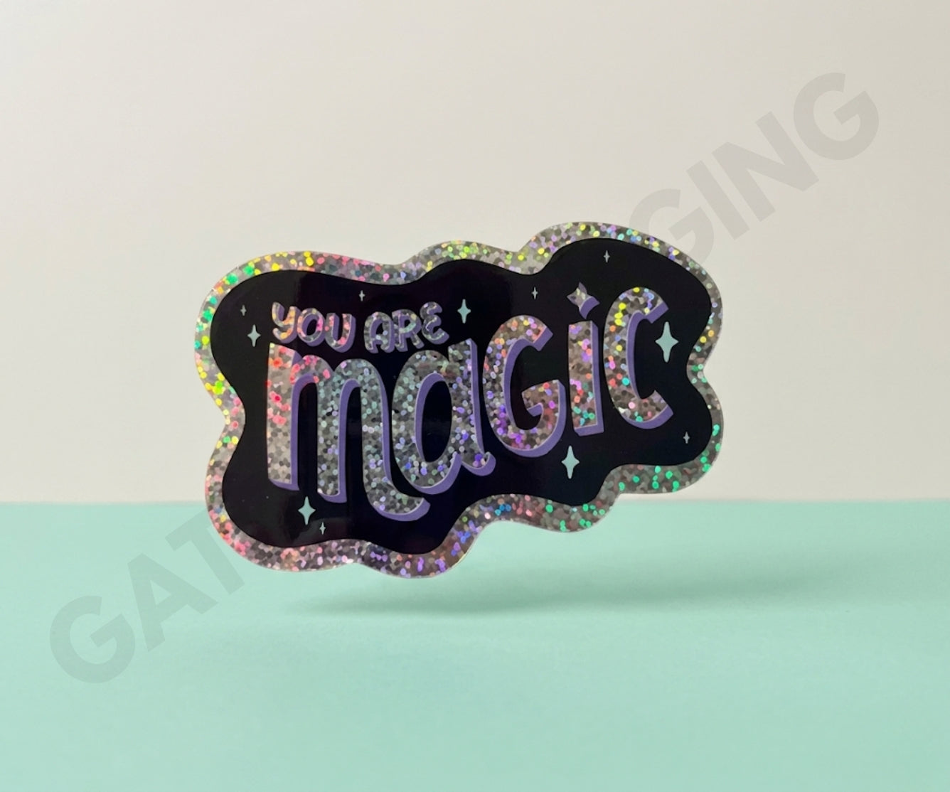 Glitter-Stickers