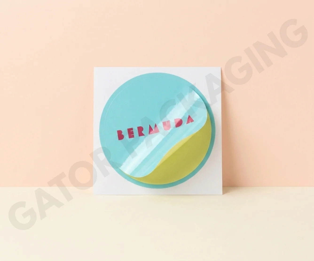 Custom Glossy Stickers in bulk
