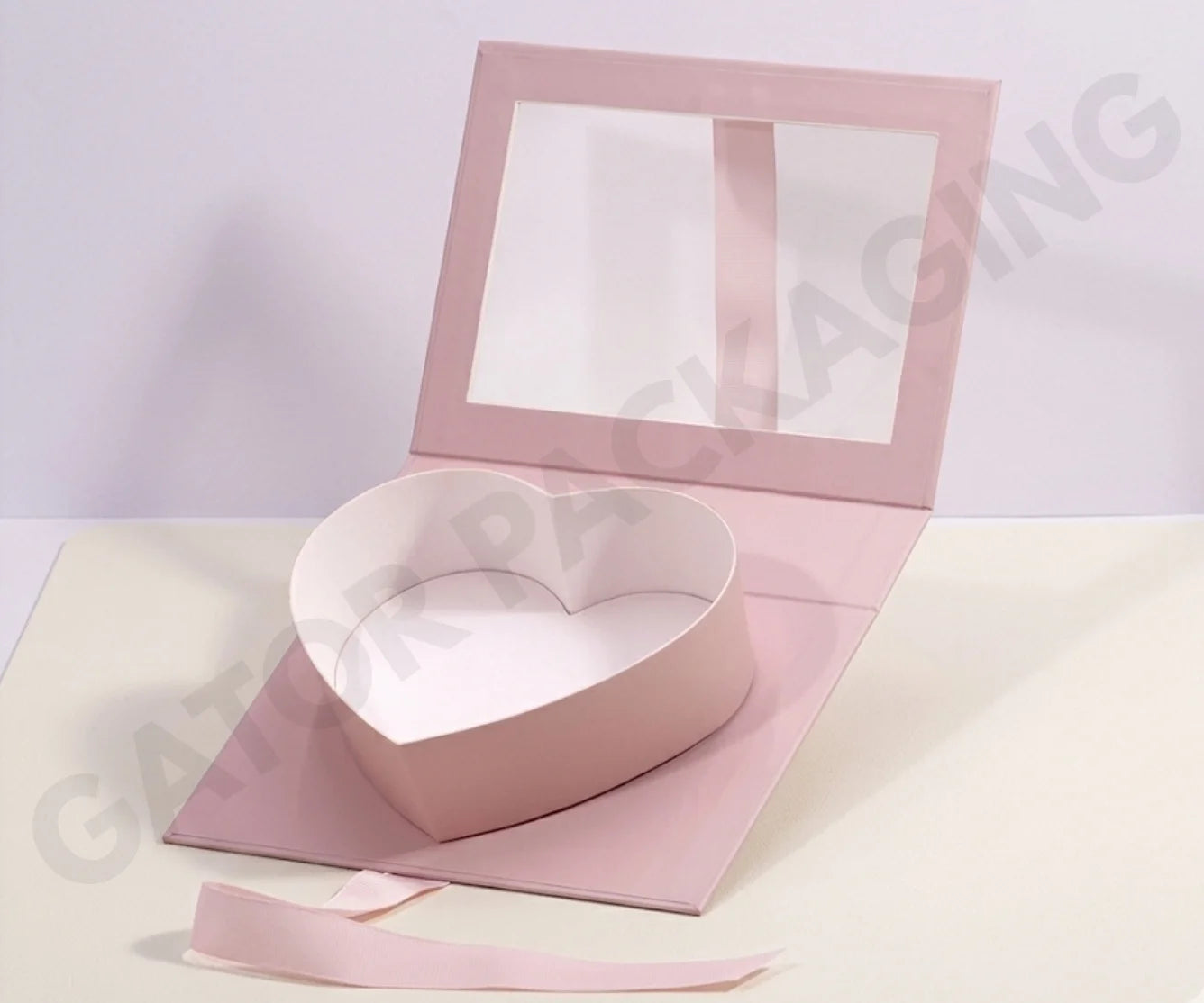 Custom Heart Shape Boxes Wholesale