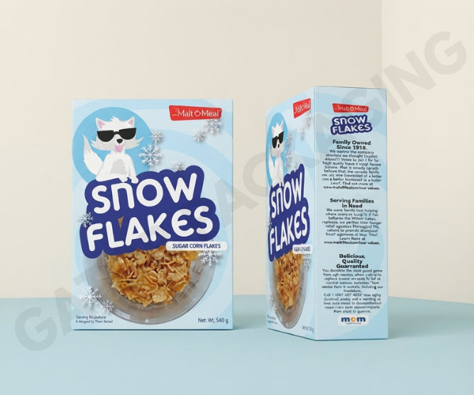 Eco-friendly-Kraft-Cereal-Packaging