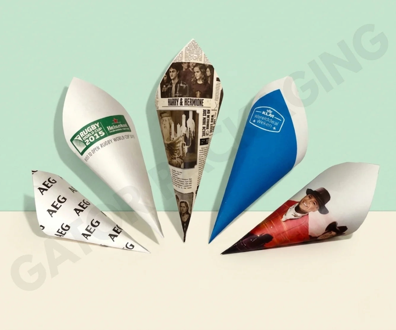 Custom Paper Cones – Gator Packaging