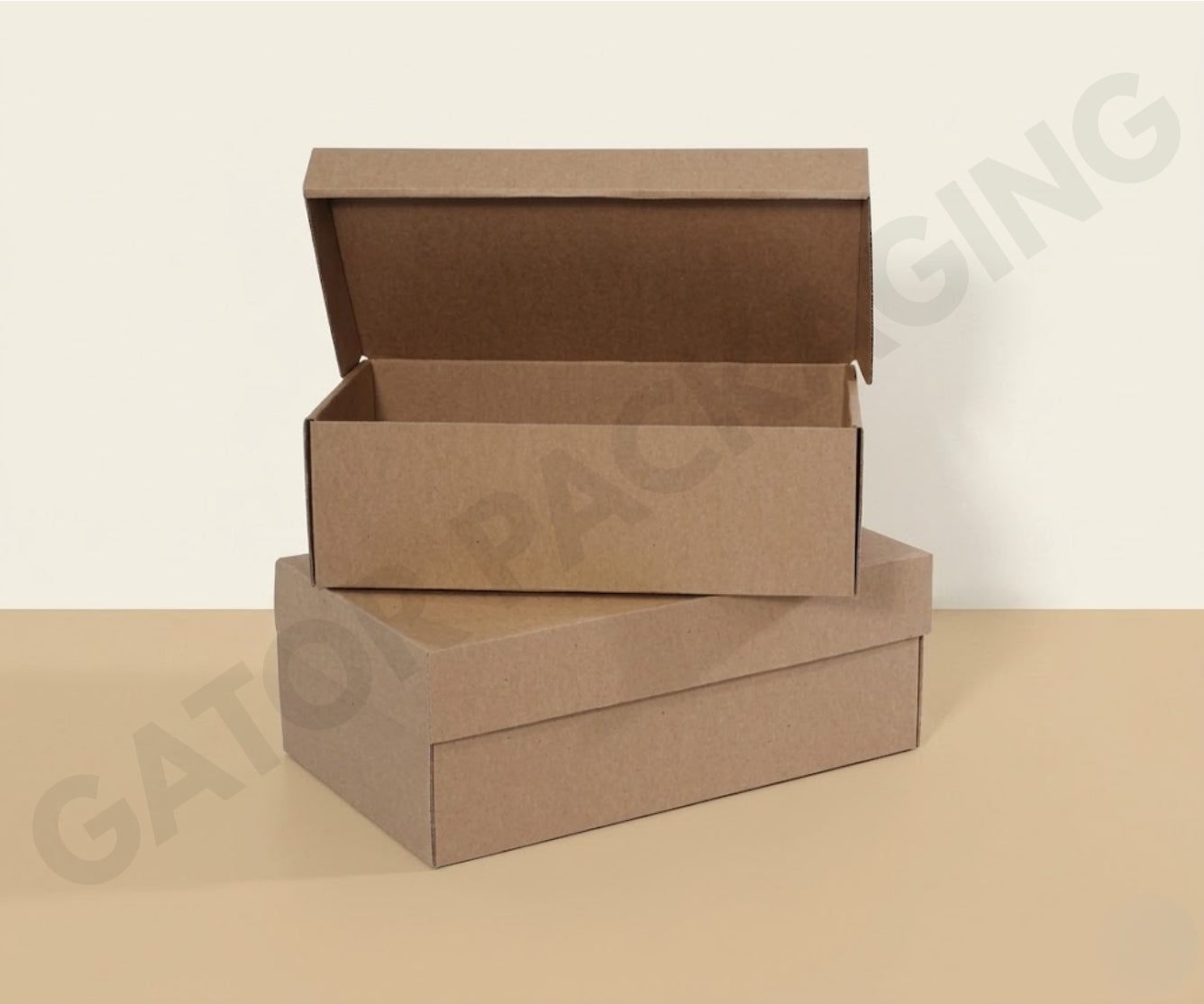 Kraft-Paper-Shoe-Storage-Box