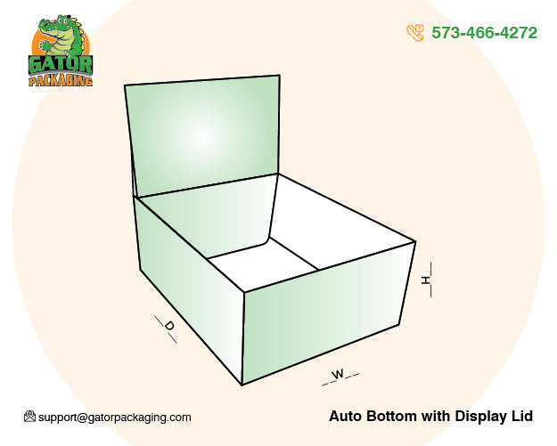 Auto Bottom with Display Lid