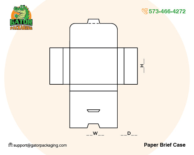 Paper Brief Case