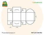 Self Lock Cake Box