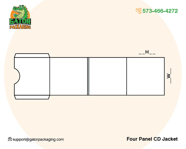 Four Panel CD Jacket
