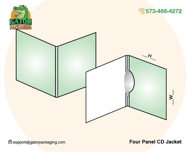 Four Panel CD Jacket
