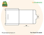 Two Panel CD Jacket