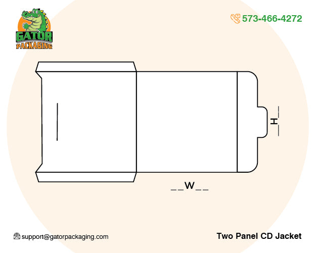 Two Panel CD Jacket
