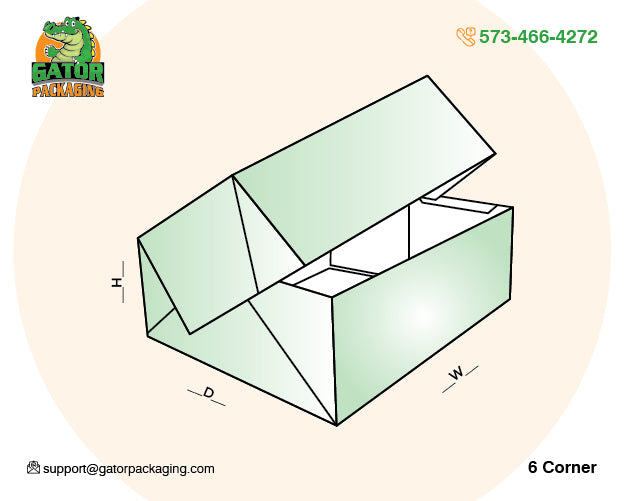 6 Corner Boxes