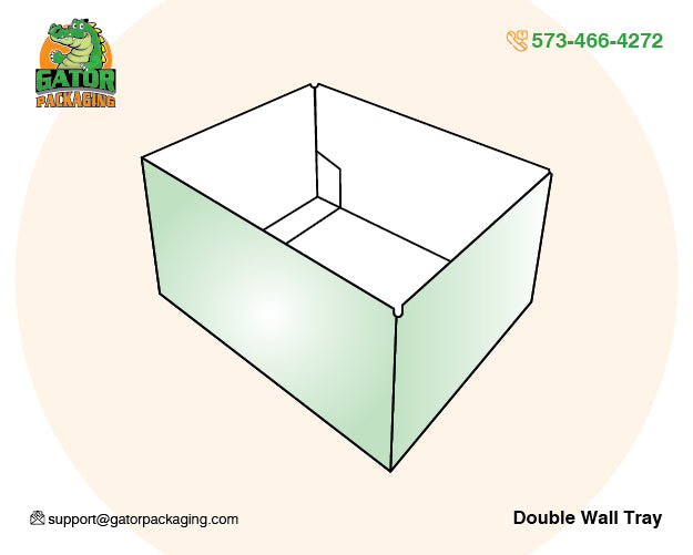 Double Wall Tray Boxes