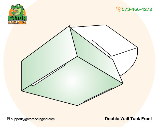 Double wall tuck front Boxes