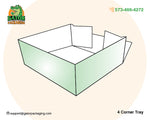4 Corner Tray boxes