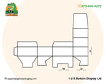 1-2-3 Bottom Display Lid
