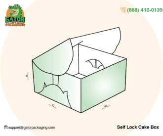 Self Lock Cake Box