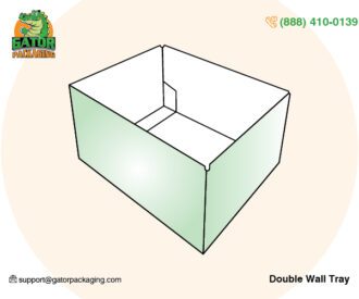 double wall tray boxes