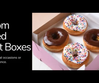 Custom Printed Donut Boxes